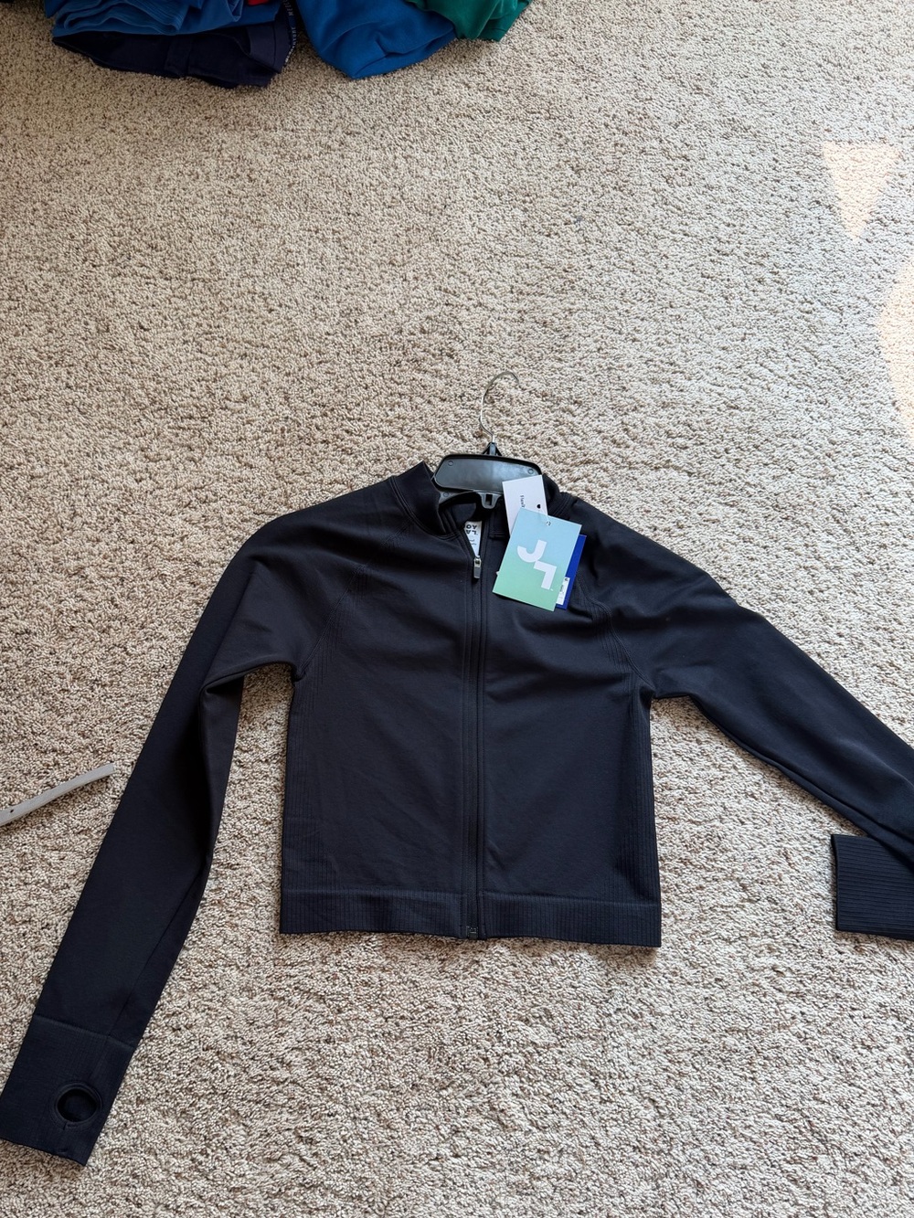 New JoyLab Seamless Zip-Up athletic jacket